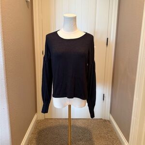 Abercrombie & Fitch Black Thin Sweater